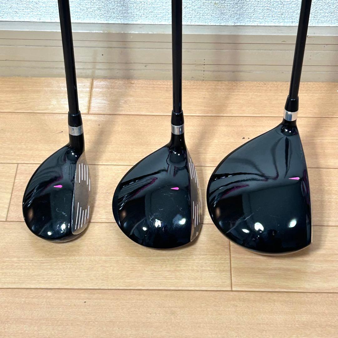 キャロウェイ ソレイル キャディーバッグ付 レディースゴルフ 11本セット