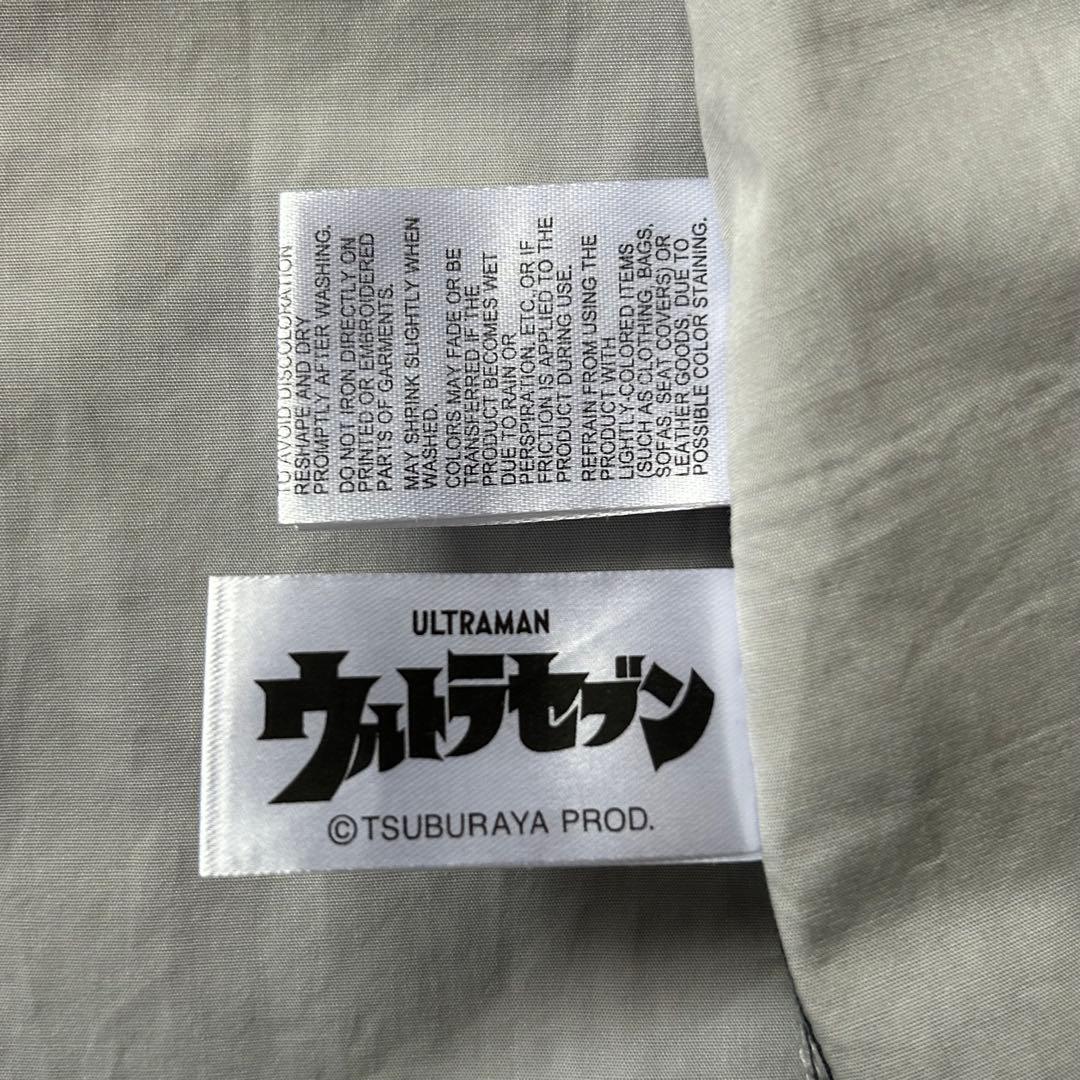未使用級 別注 L ウルトラマン グラニフ ウルトラ警備隊ユニフォームシャツ