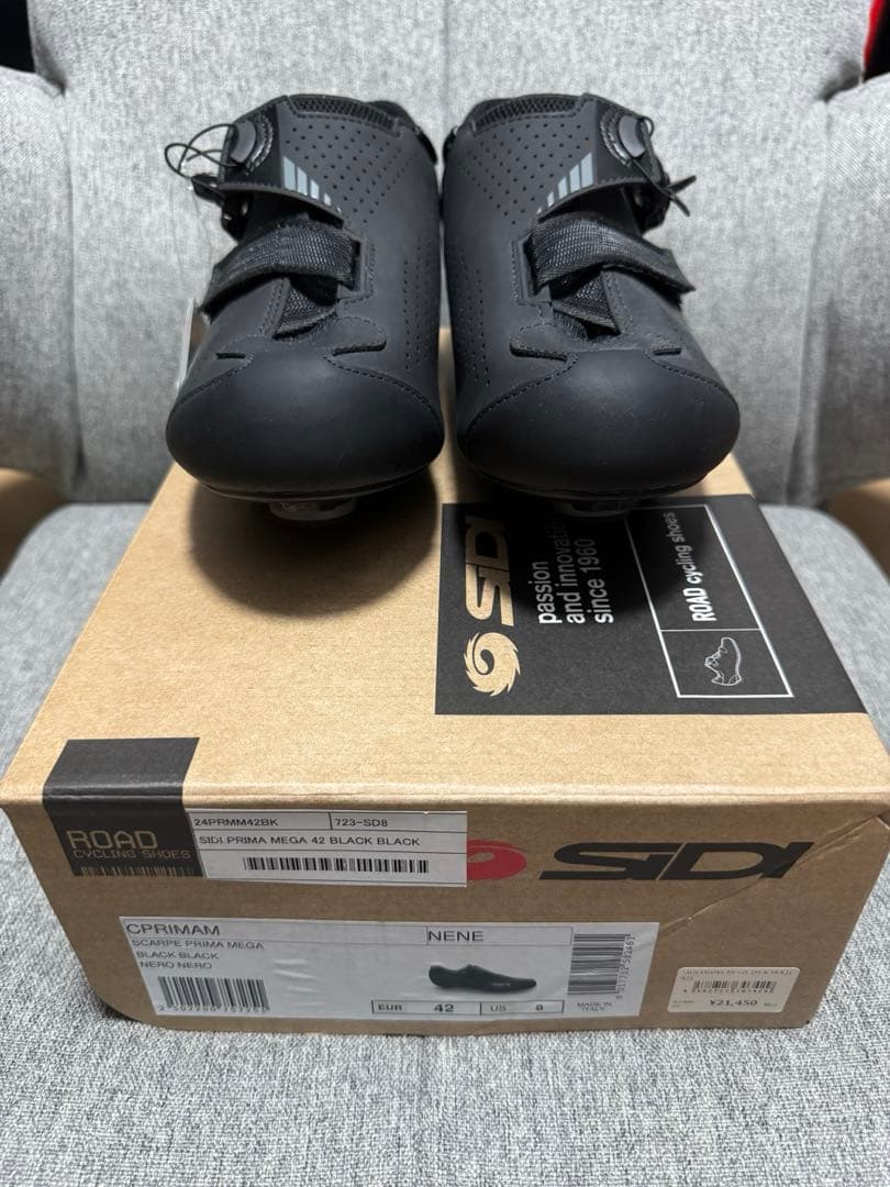 新品同様タグ付試着のみ　SIDI プリマメガ　42 (日本26)