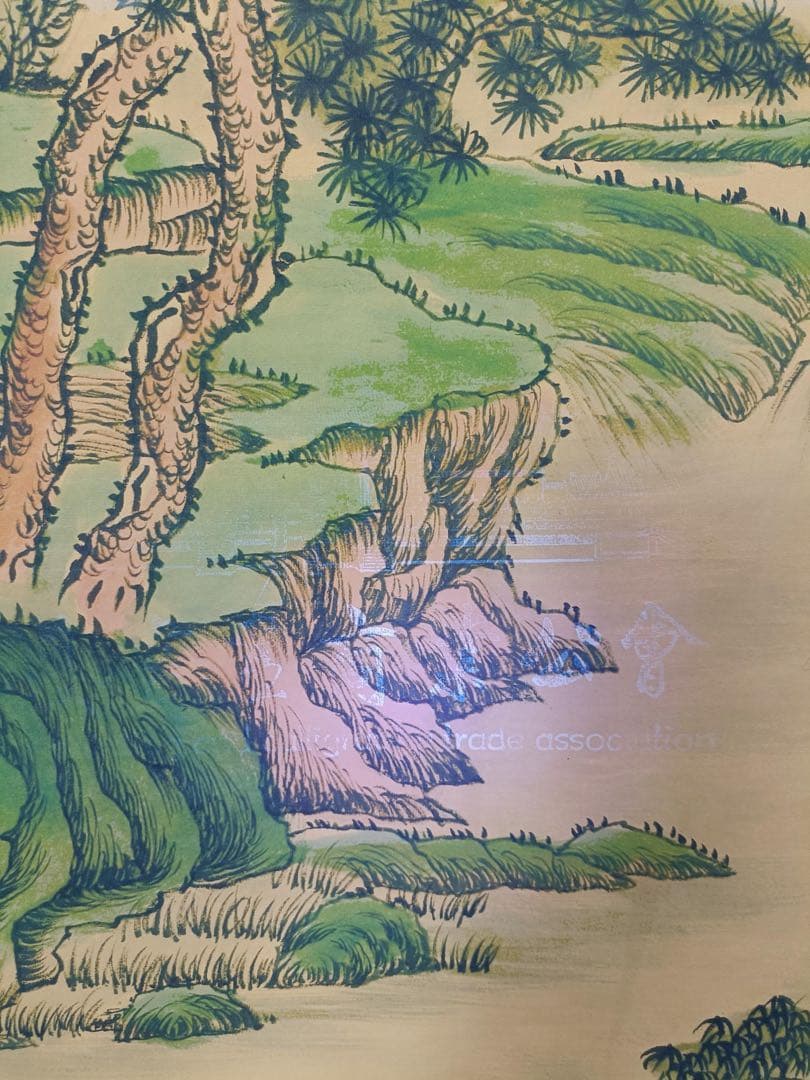 【仇英】杜少陵诗意图 中国画 掛け軸 水墨画 和室 玄関 茶室 壁掛け 美術品