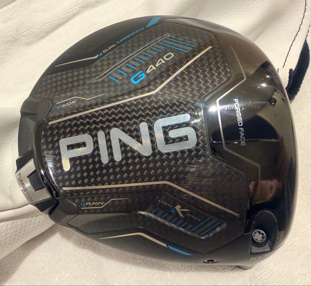 PING G440 ドライバーヘッドのみ 10.5度 ヘッドカバー付き