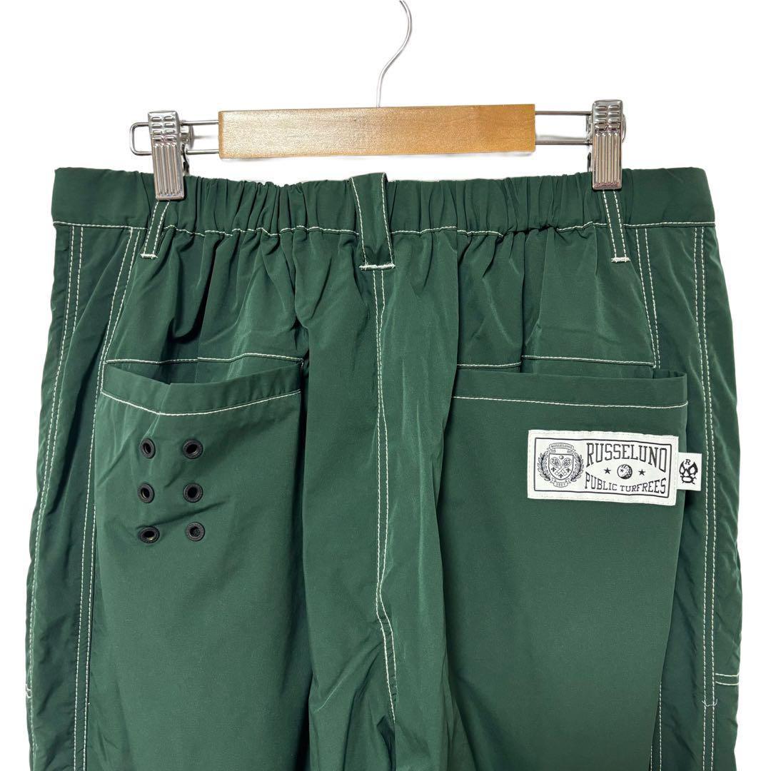 新品 ラッセルノ ゴルフ ウィンド ストップ ロング パンツ グリーン XL 6