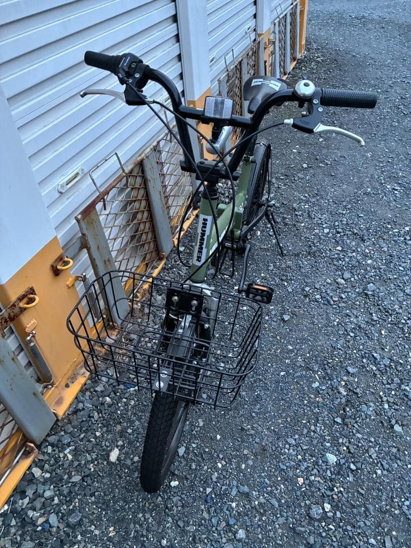 ハマー 折りたたみ 自転車 HUMMER　FDB206 TANK-G 20インチ