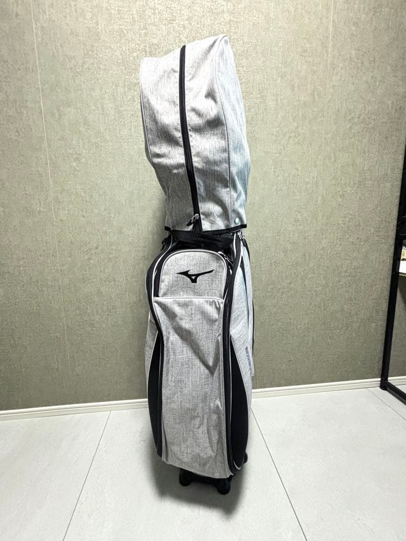 MIZUNO キャディバッグ ライトスタイル グレー 美品