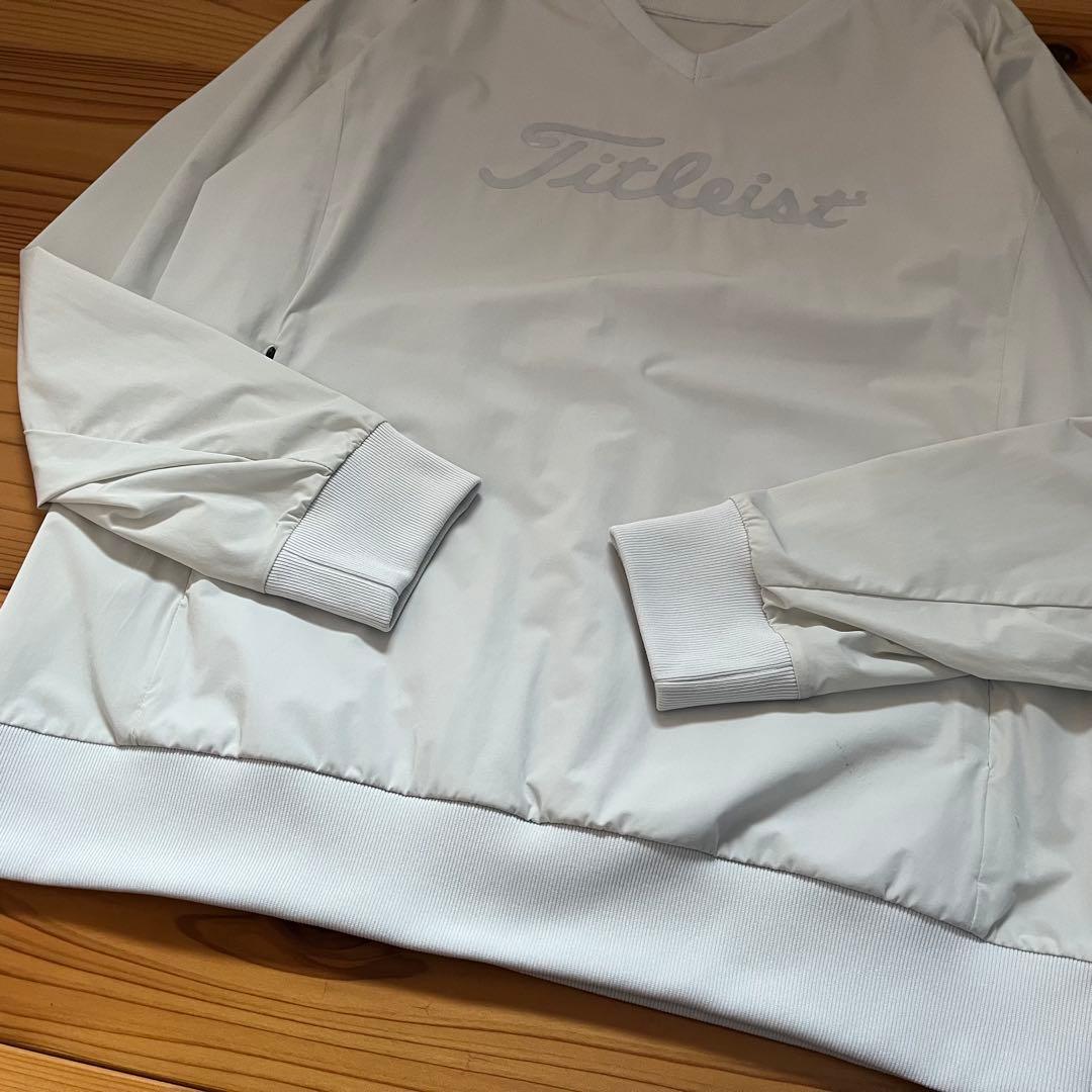 Titleist タイトリスト　Ｖネック　ライトプルオーバージャケット　L