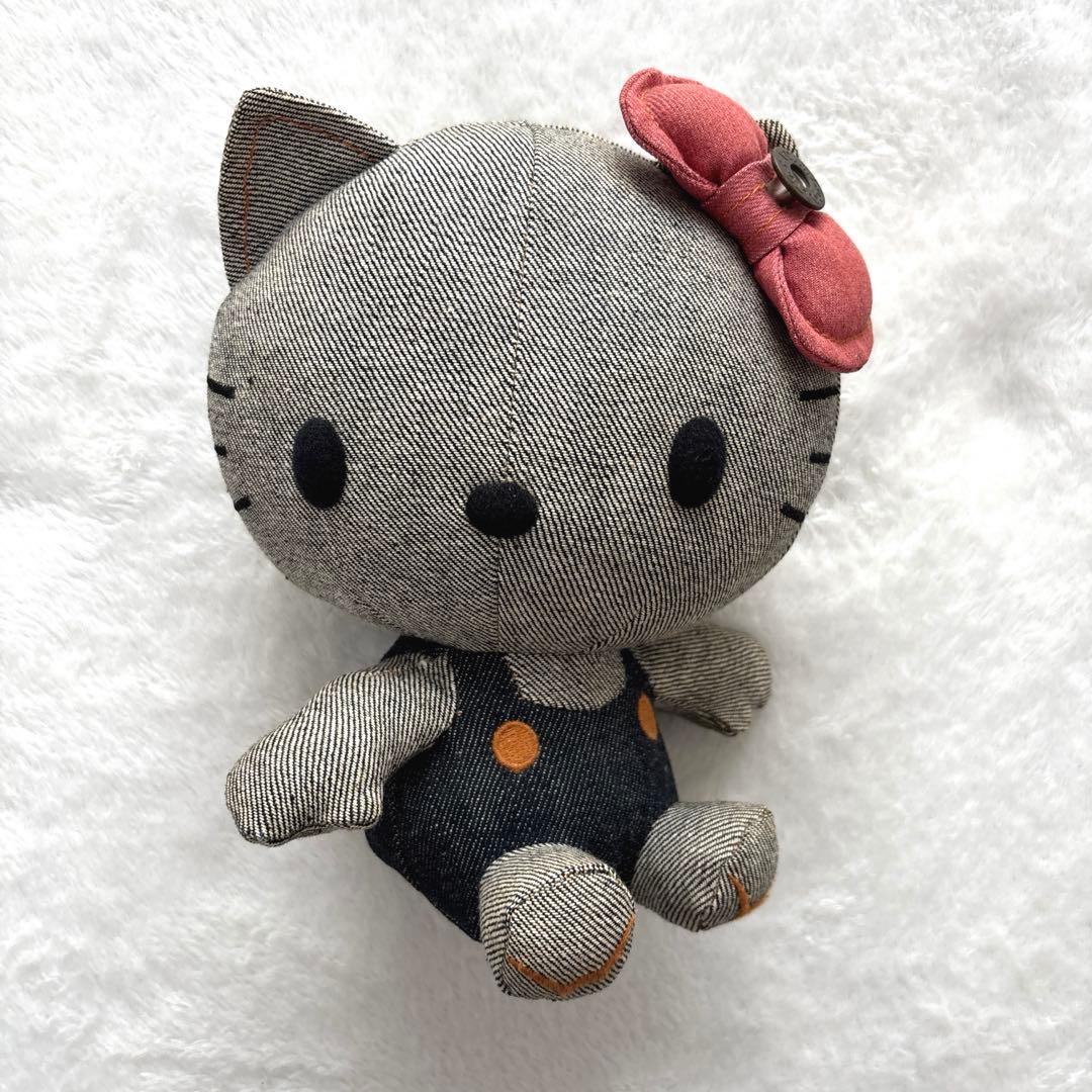 【EDWIN×Hello kitty】2015年　デニム　コラボぬいぐるみ　希少