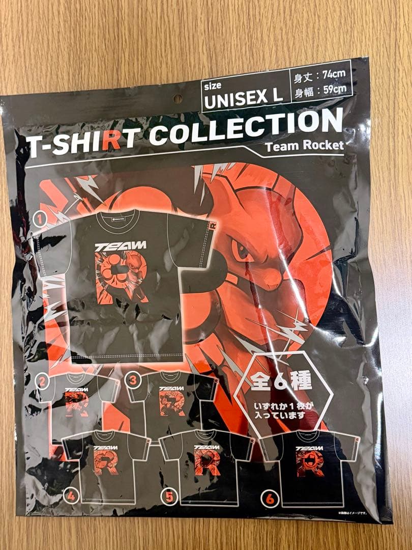 Team Rocket Tシャツ（Lサイズ）、カードケース　まとめ売り