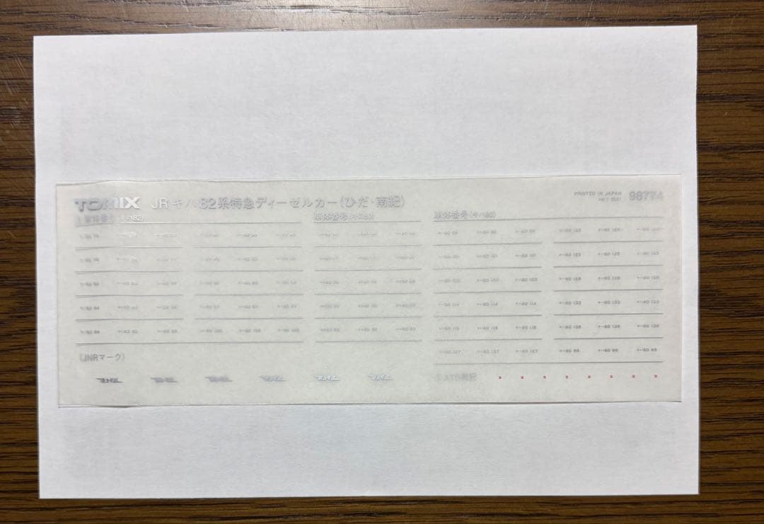 TOMIX 98774 特急ディーゼルカー ひだ・南紀セット
