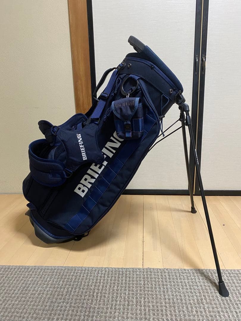 最終価格‼️BRIEFING CRー4 スタンド式キャディバッグ➕距離計ケース