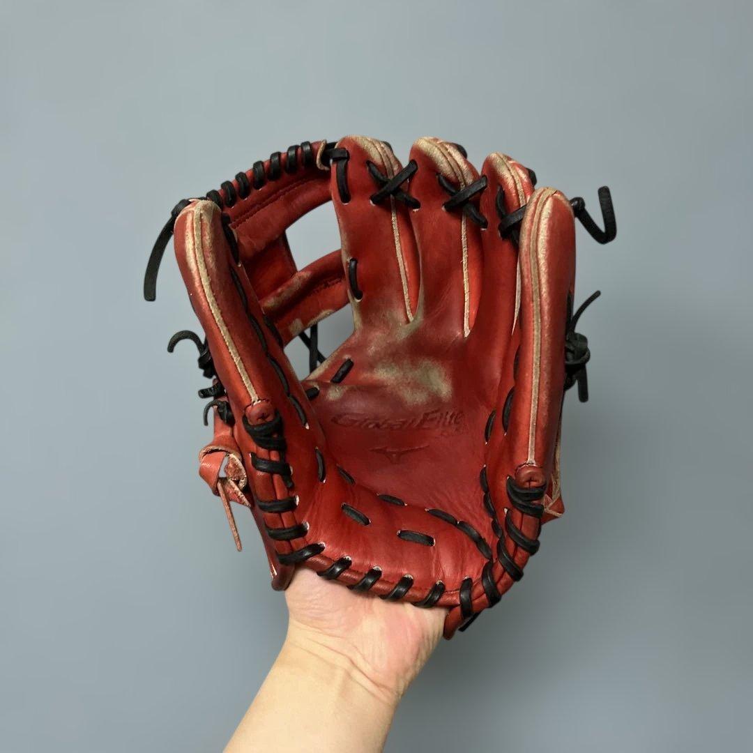 1391 ミズノ グローバルエリート 坂本勇人モデル 軟式少年 内野手用グローブ