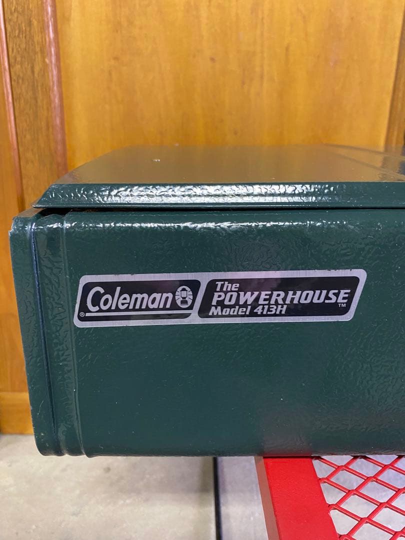 ★コールマン　ツーバーナー　パワーハウス　413H　(キャリーバッグ付き)★