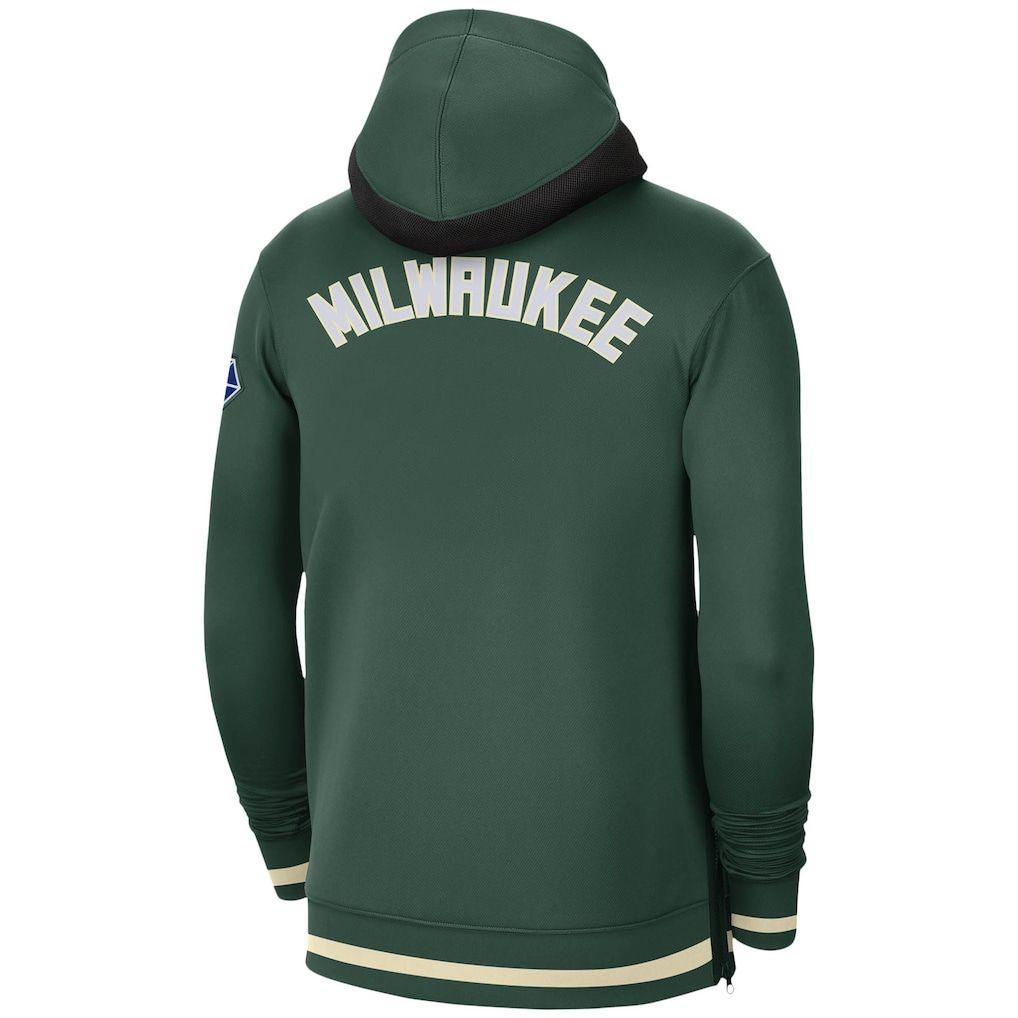 NBA バックス シティエディション フルジップパーカー M　アメリカ輸入品