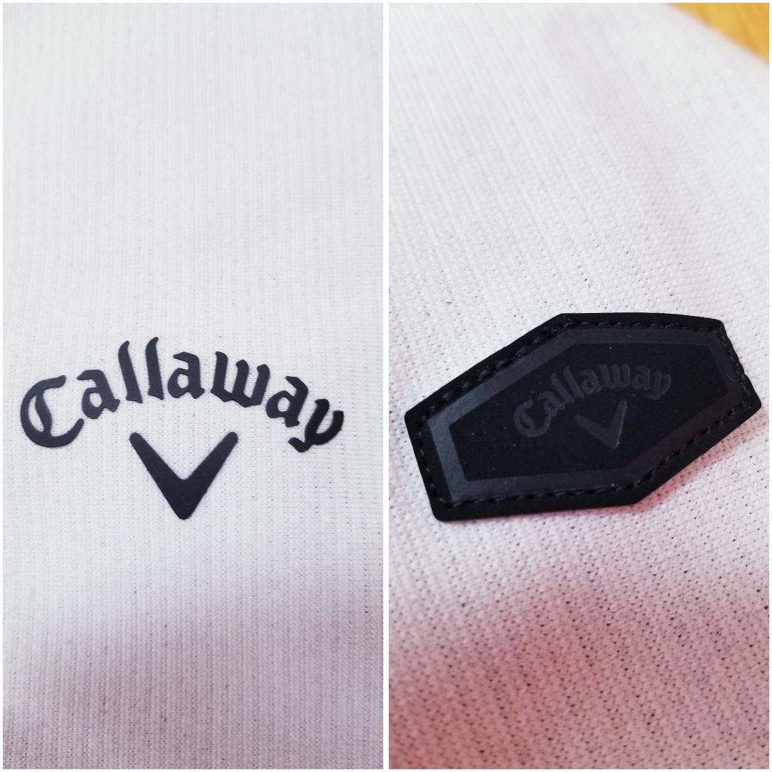 Callaway裏起毛ハーフジップモックネックシャツ2025年モデル　Lサイズ