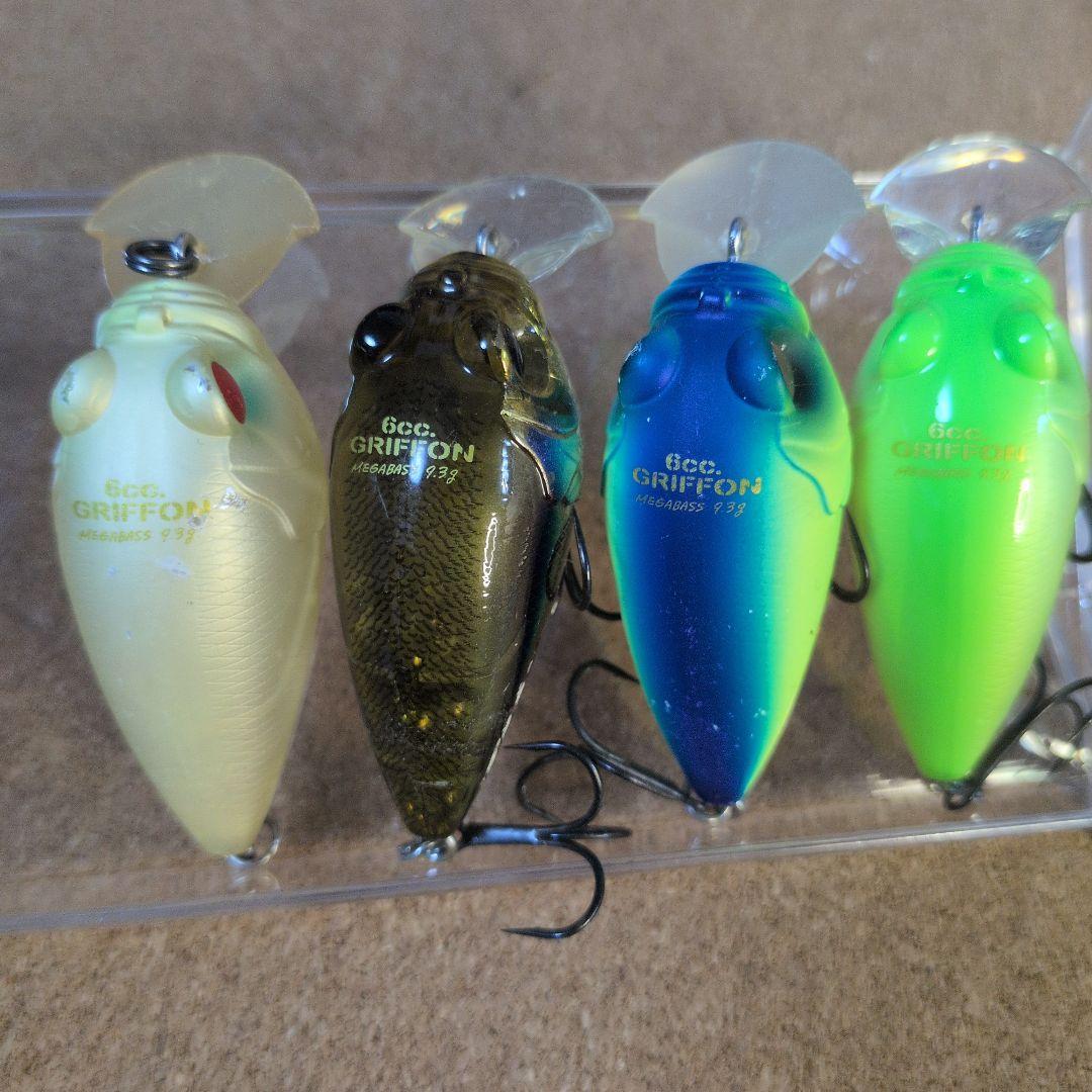 メガバス グリフォン6cc⑤ 8個セット 状態色々 廃盤ルアー