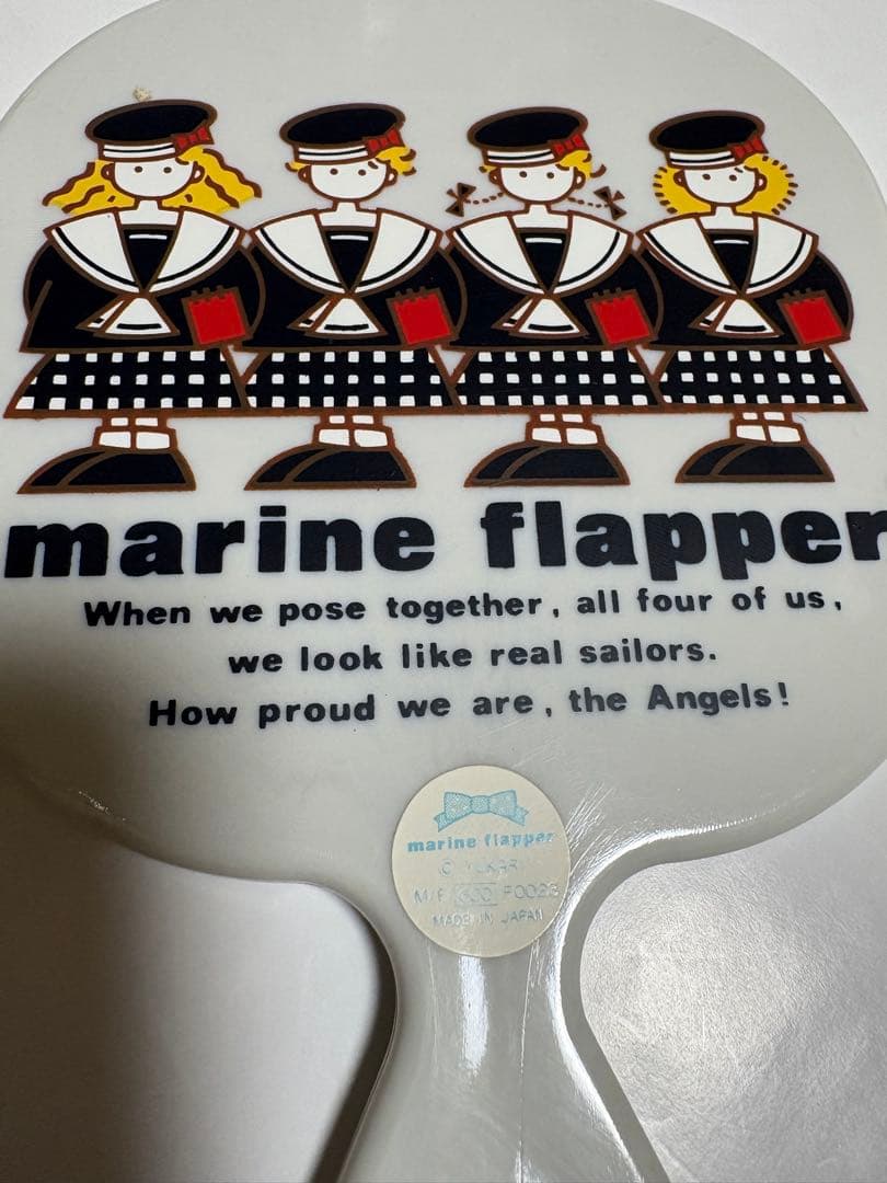 昭和レトロ　marine flapper 手鏡　希少