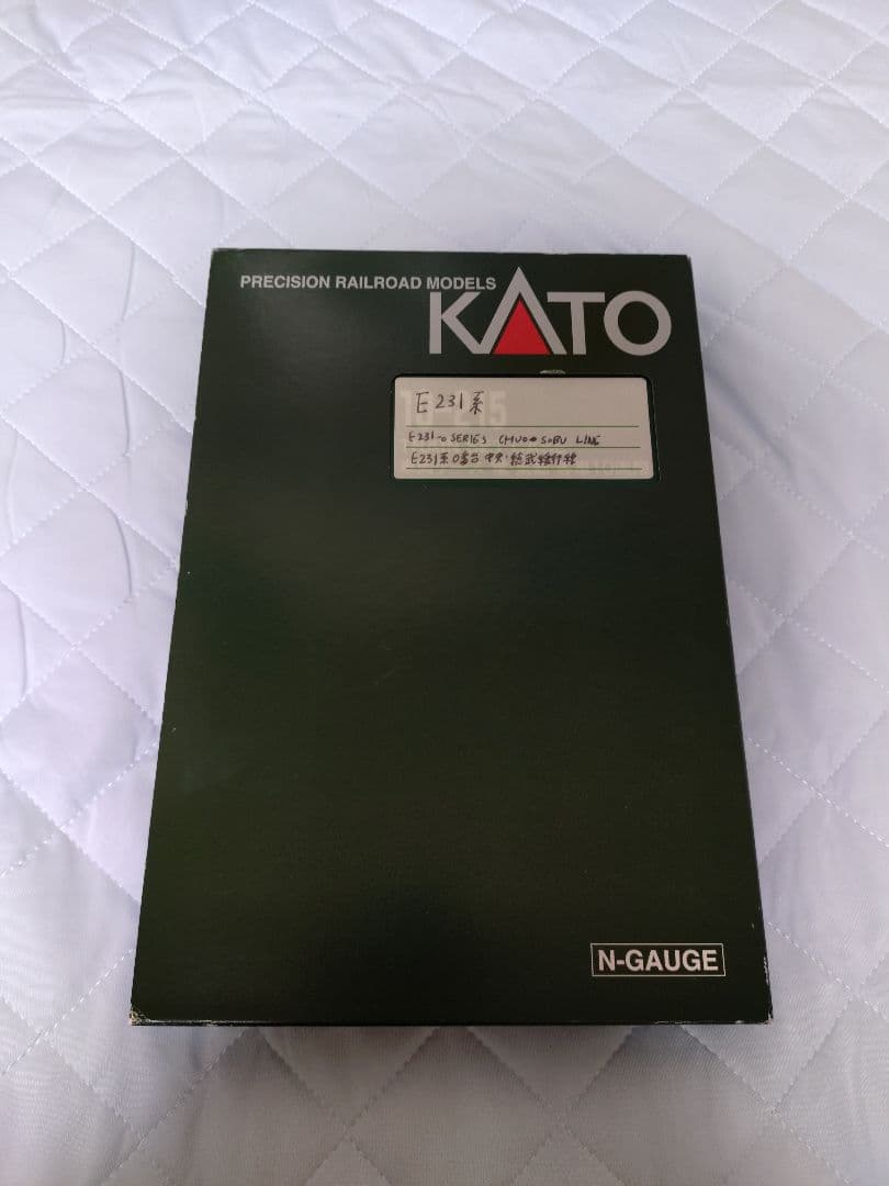 Nゲージ　KATO E231系0番台 Nゲージ 中央・総武線　10両セット