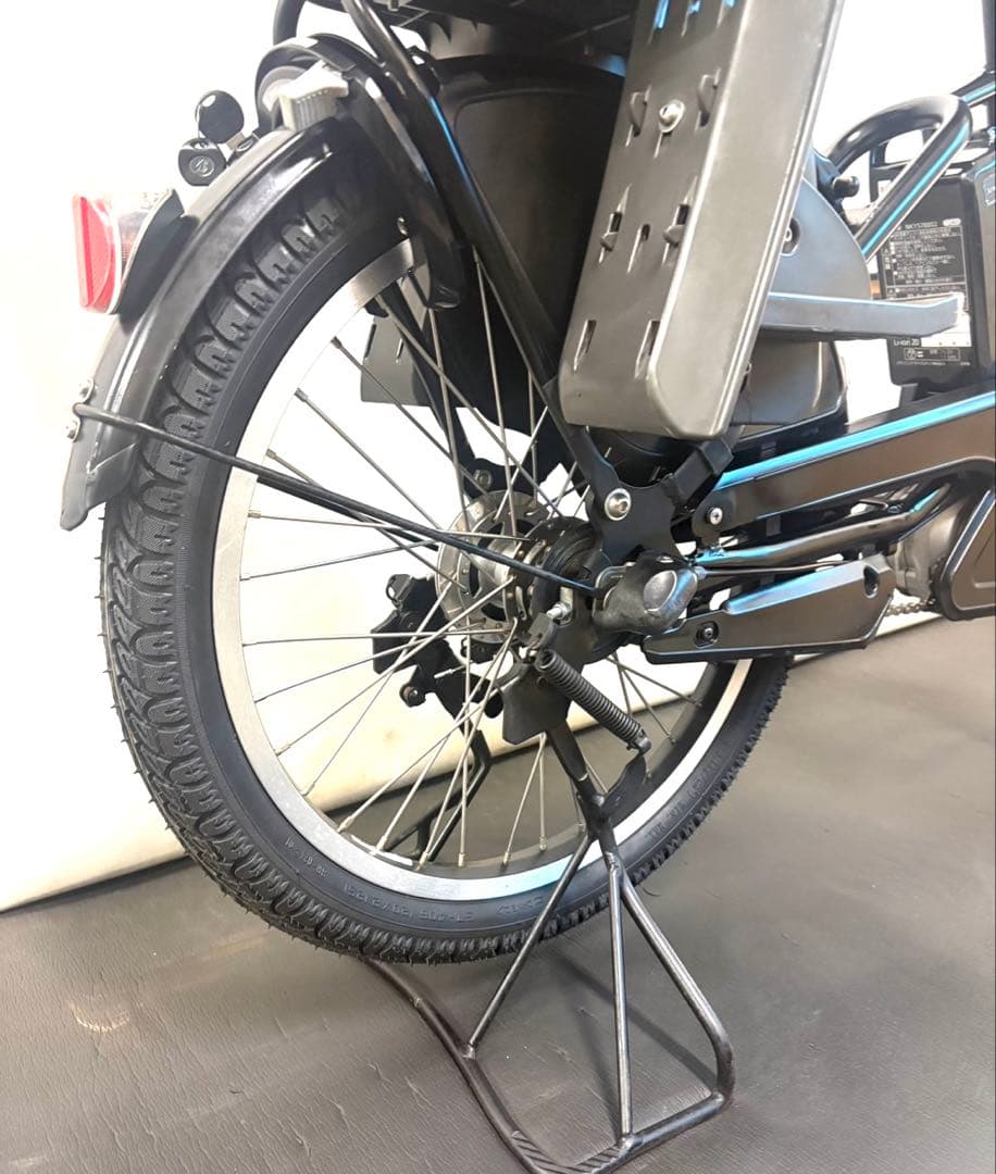 1年保証 新型　ブリヂストン　ビッケポーラー　20インチ 黒　電動アシスト自転車