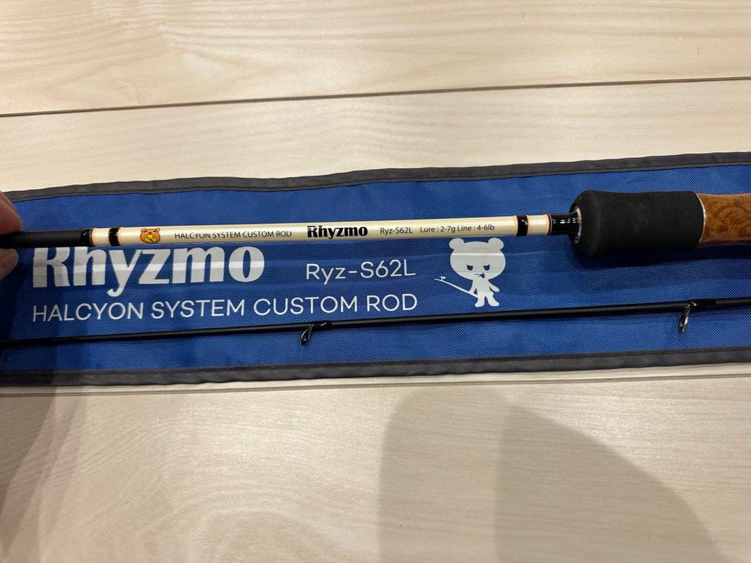 Rhyzmo Ryz-S62Lトラウトロッド コルクハンド　リズモ