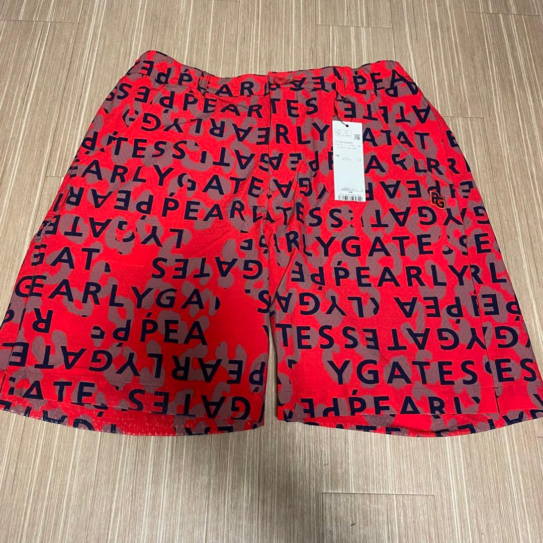 新品タグ付き　パーリーゲイツ　カモフラ柄ショートパンツ　サイズM