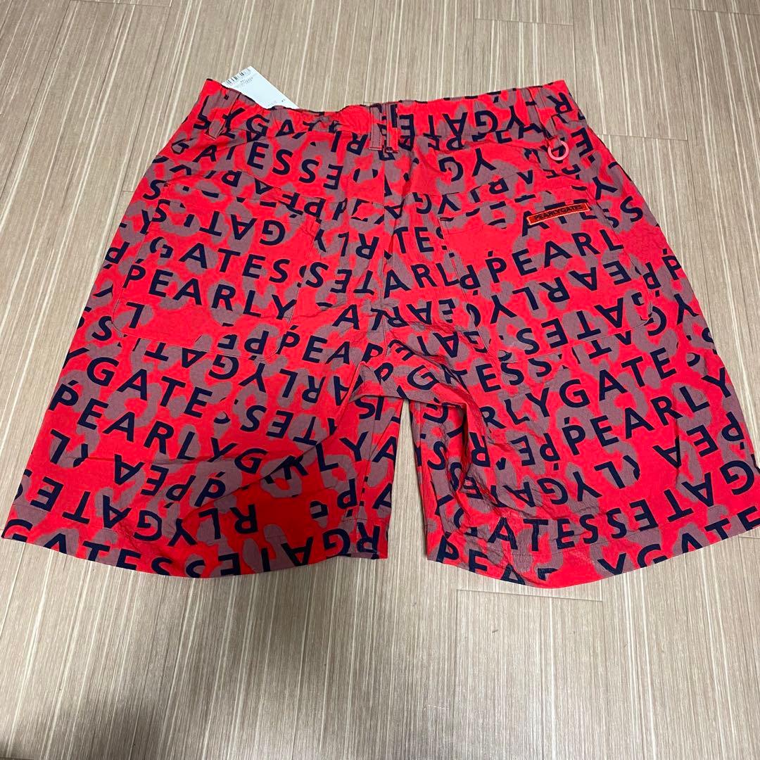 新品タグ付き　パーリーゲイツ　カモフラ柄ショートパンツ　サイズM