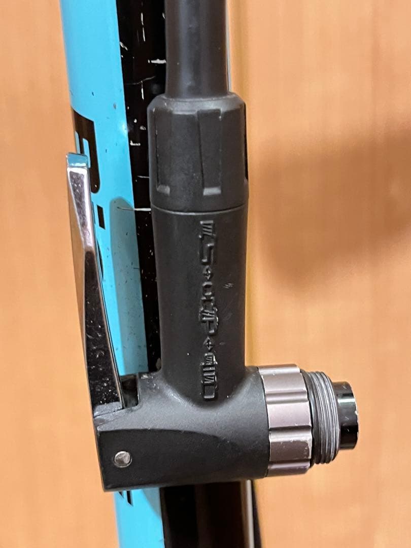ビアンキ　Bianchi 空気入れ　フロアポンプ　チェレステ　ロードバイク