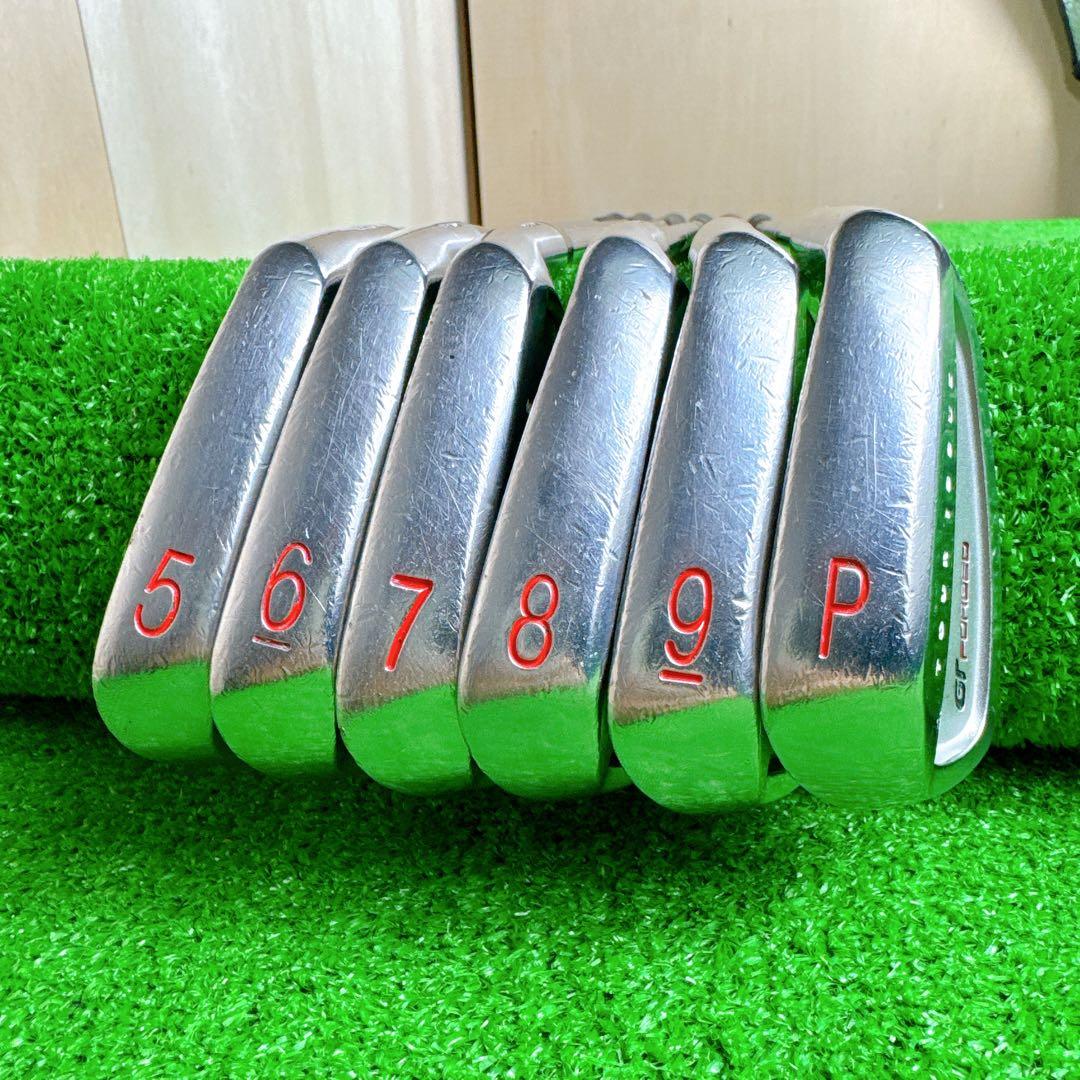 激飛び ジオテック GT FORGED TOUR ISSUE アイアン X100