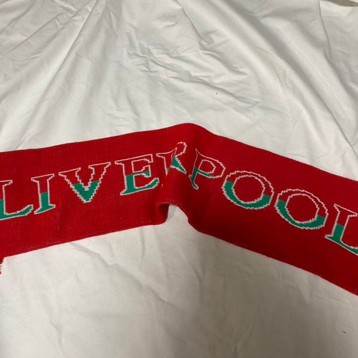 激レアLiverpool fc タオルマフラー　adidas時代