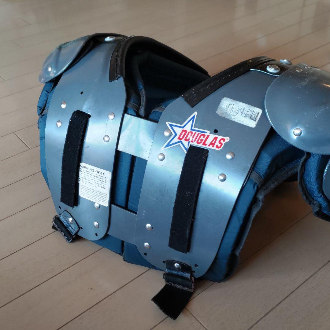 アメフト DOUGLAS ショルダーパッド WR DB 用 サイズXS