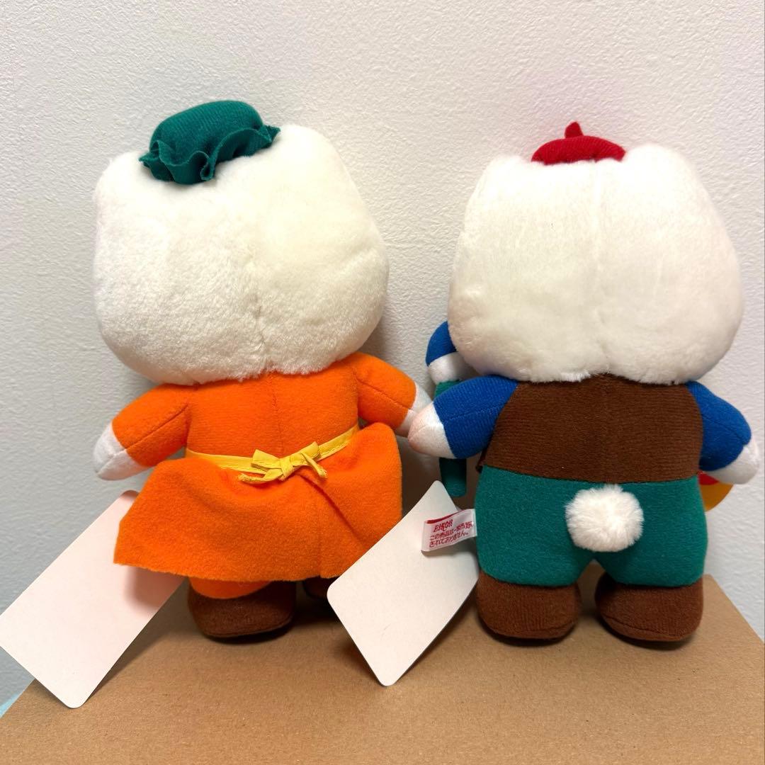 ハローキティ おじいちゃん　おばあちゃん　ぬいぐるみ　ファミリー　平成レトロ