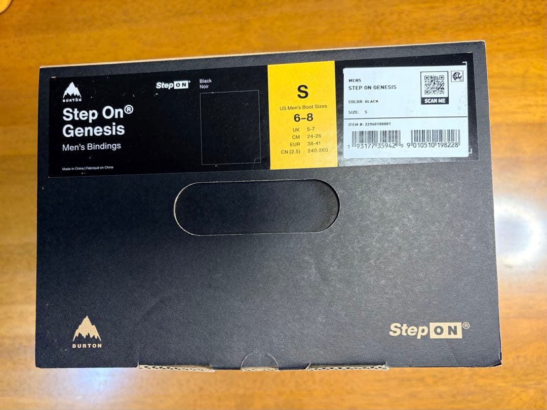 新品正規品BURTON STEP ON GENESIS Re:Flex Sサイズ