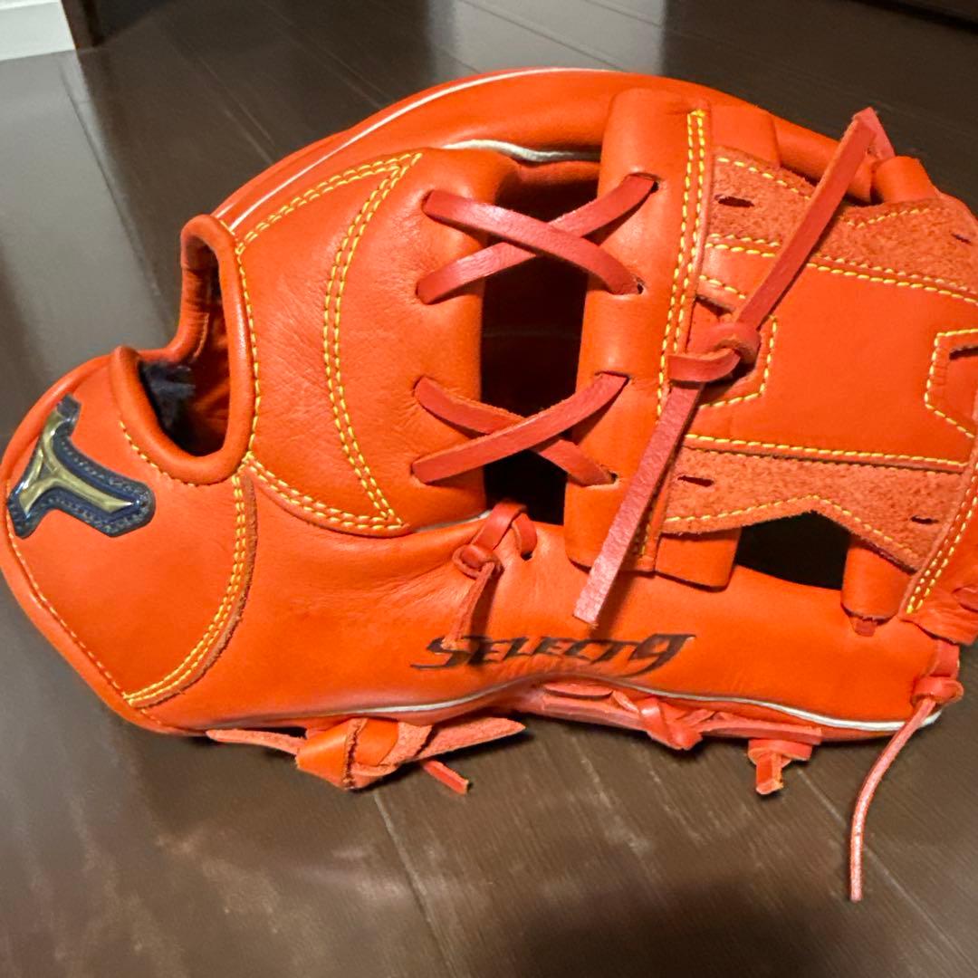 ミズノ MIZUNO Hウェブ セレクトナイン 内野用 軟式グローブ