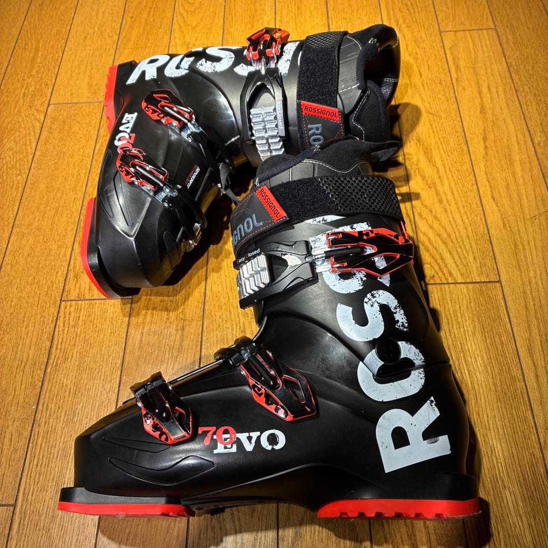 【値下げ】rossignol EVO70 27.0-27.5cm 初中級向け