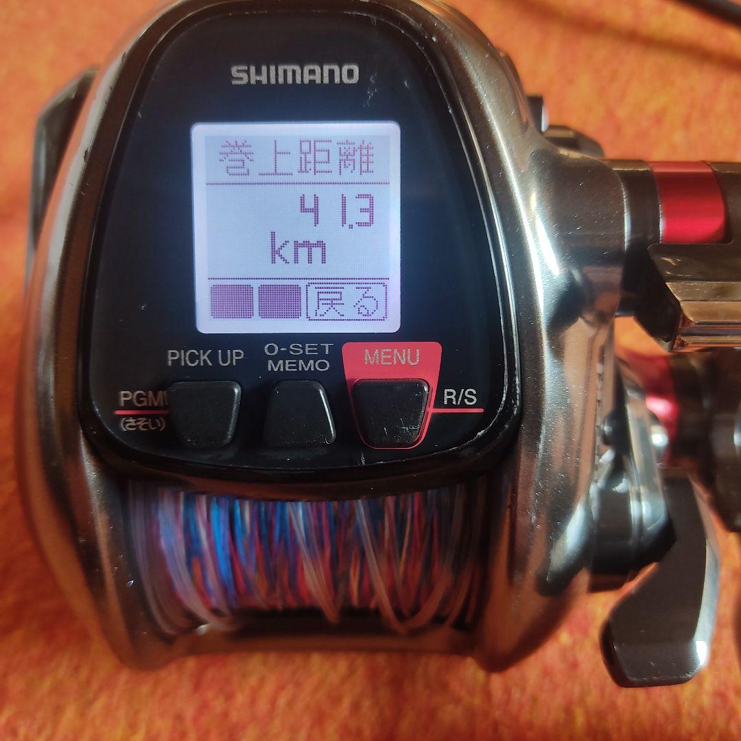 18プレイズ3000XP 巻上距離41.3km 本体コード箱付 フカセ 泳がせ