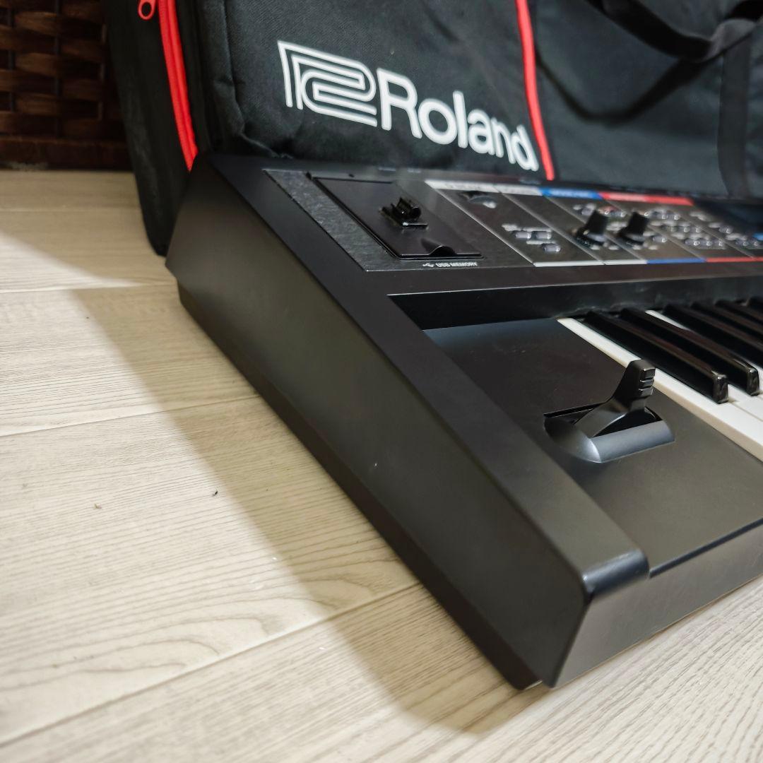 【美品】Roland JUNO-Di シンセサイザー 動作良好 ペダル ケース付