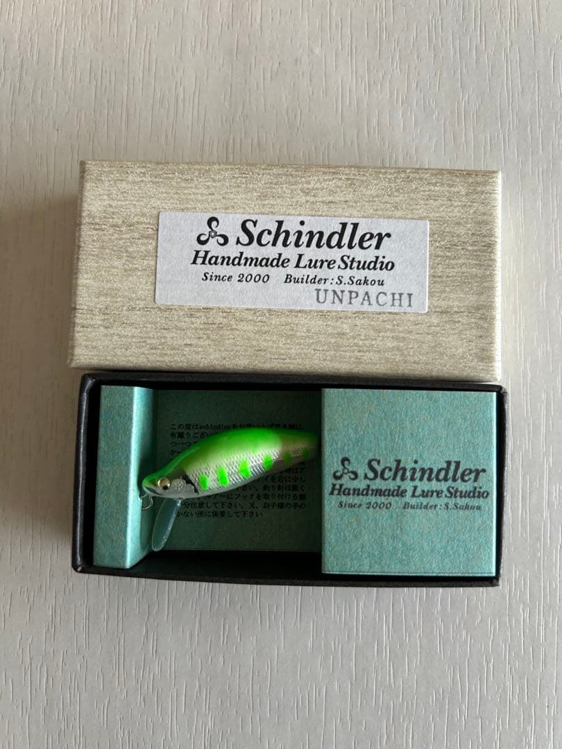m*9様 シンドラー ウンパチ　雲八 Schindler ハンドメイドミノー