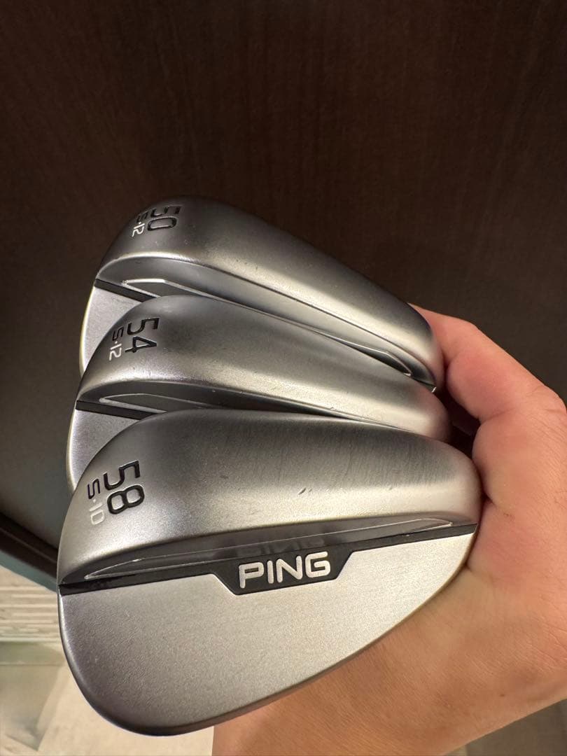 S159ウェッジ 50°54°58° Sソール モーダス115 3本セット