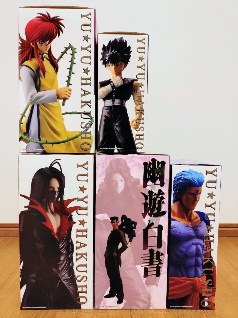 一番くじ 幽遊白書 暗黒武術会編 vol.2 フィギュア5体 まとめ売り