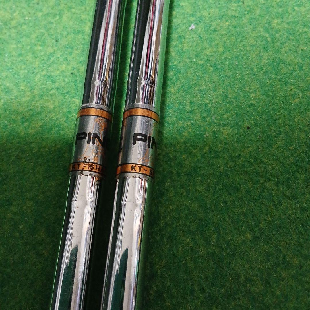 PING EYE2＋アイアン　ステンレス　4-W、SW 8本　橙ドット