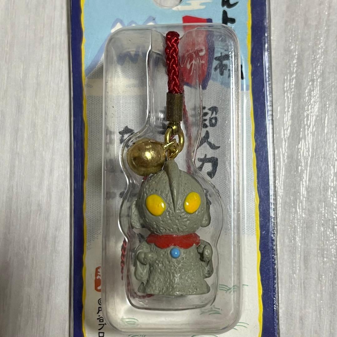 ウルトラマン ウルトラ様ねつけ 根付 赤紐 地蔵