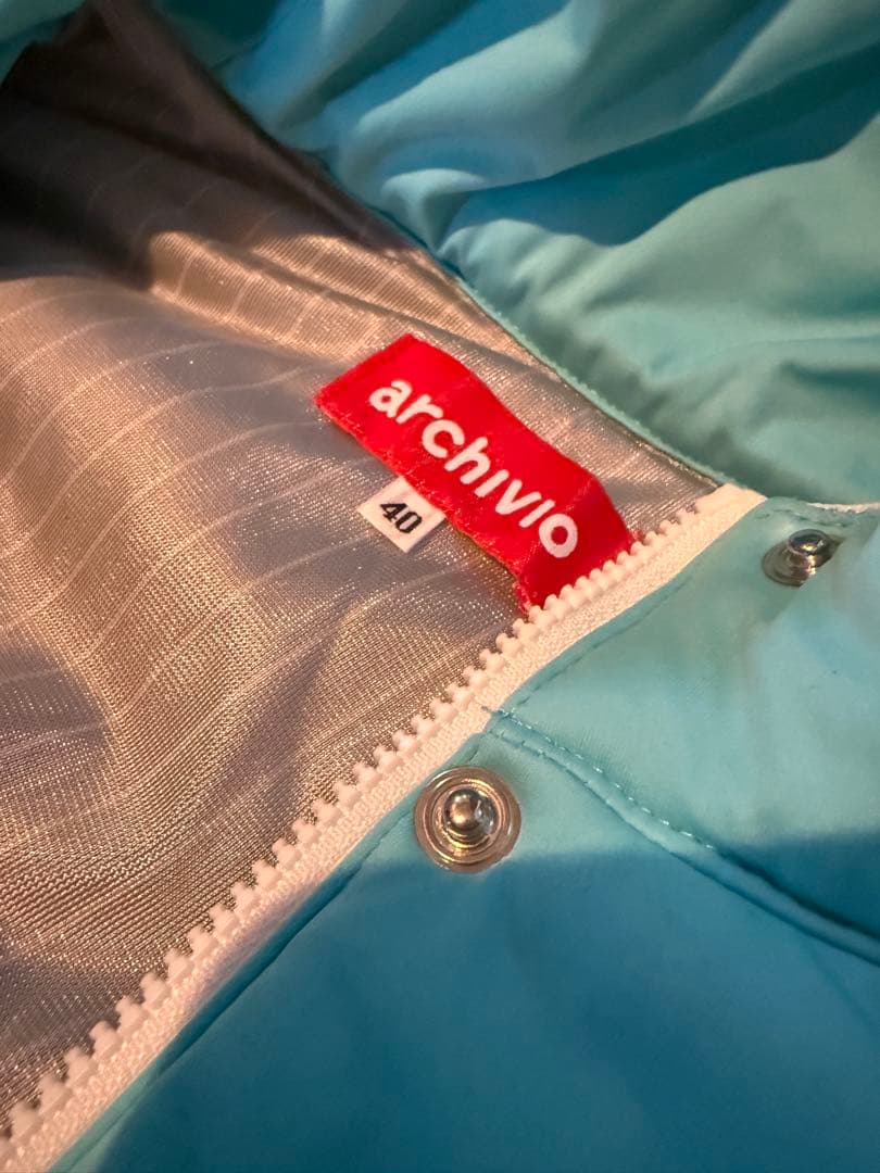archivio ダウンワンピース 40 水色