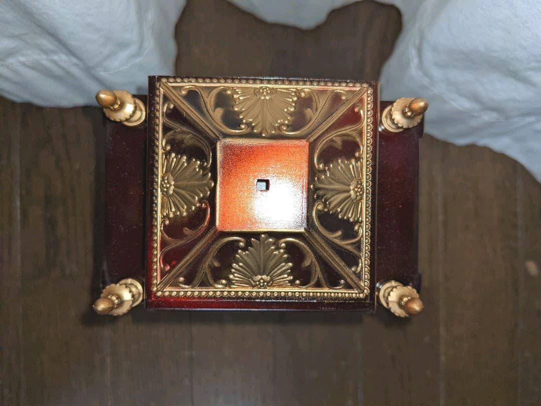 置き時計　　キャッスルクロックＬ　ディズニー　美女と野獣　ベル