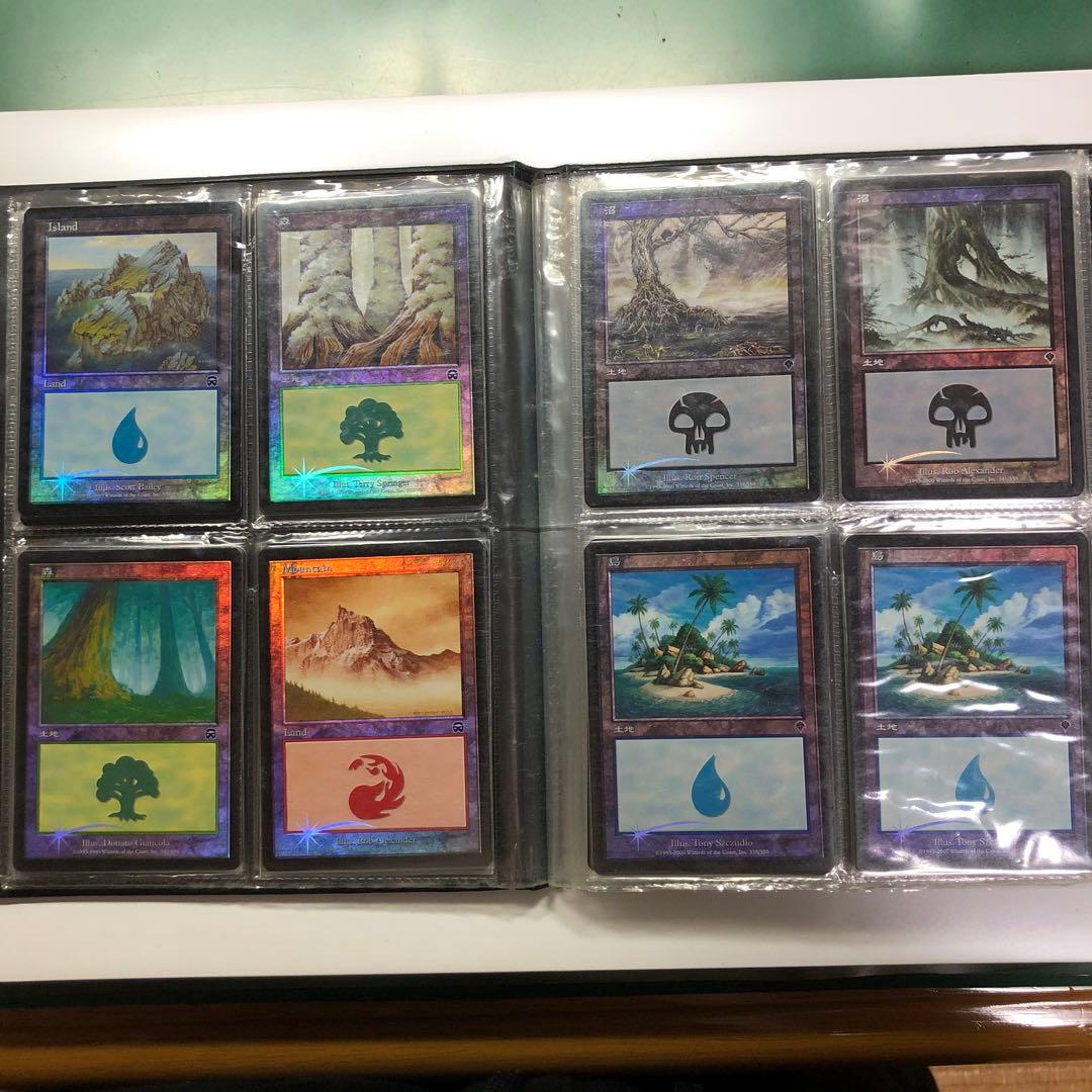 MTG 基本土地foil 133枚セット