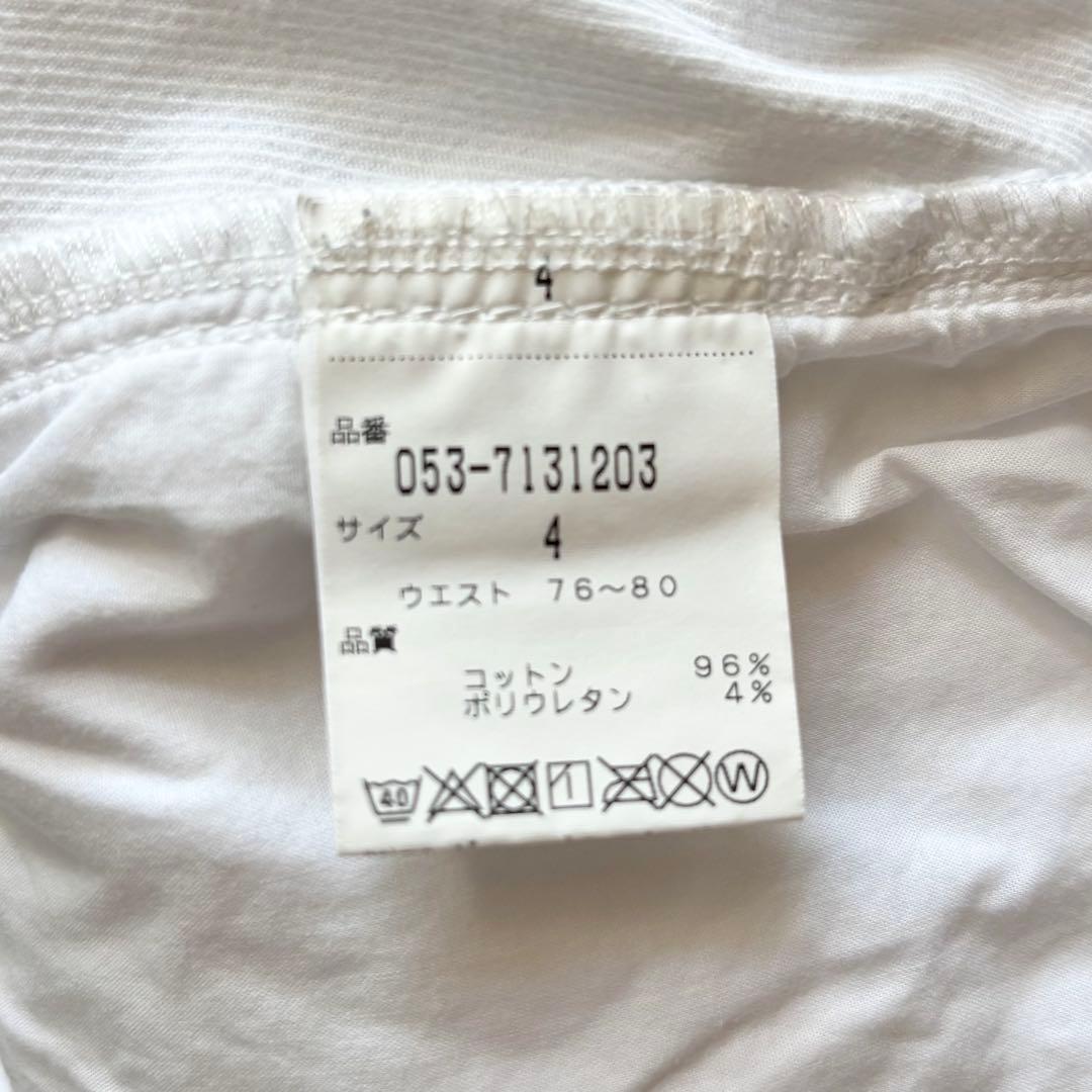 PEARLY GATES パーリーゲイツ ストレッチパンツ ルアンチンカルゼ 白