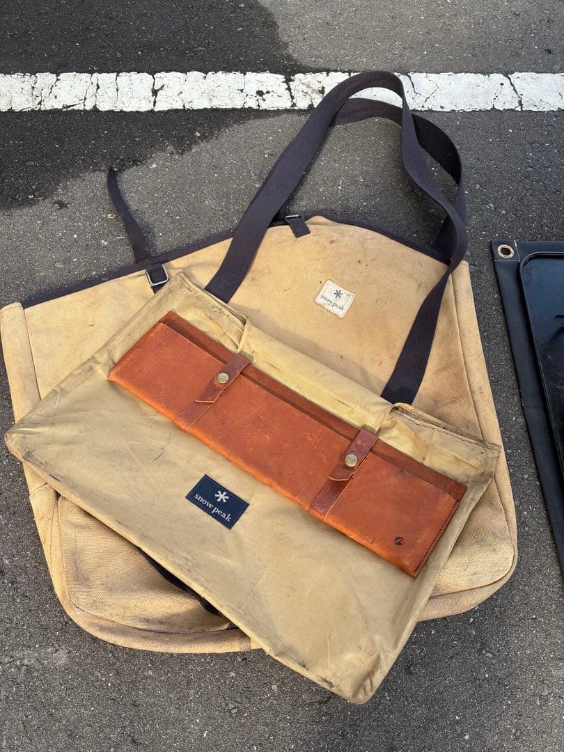 【中古】peak 焚火台L セット asimocrafts