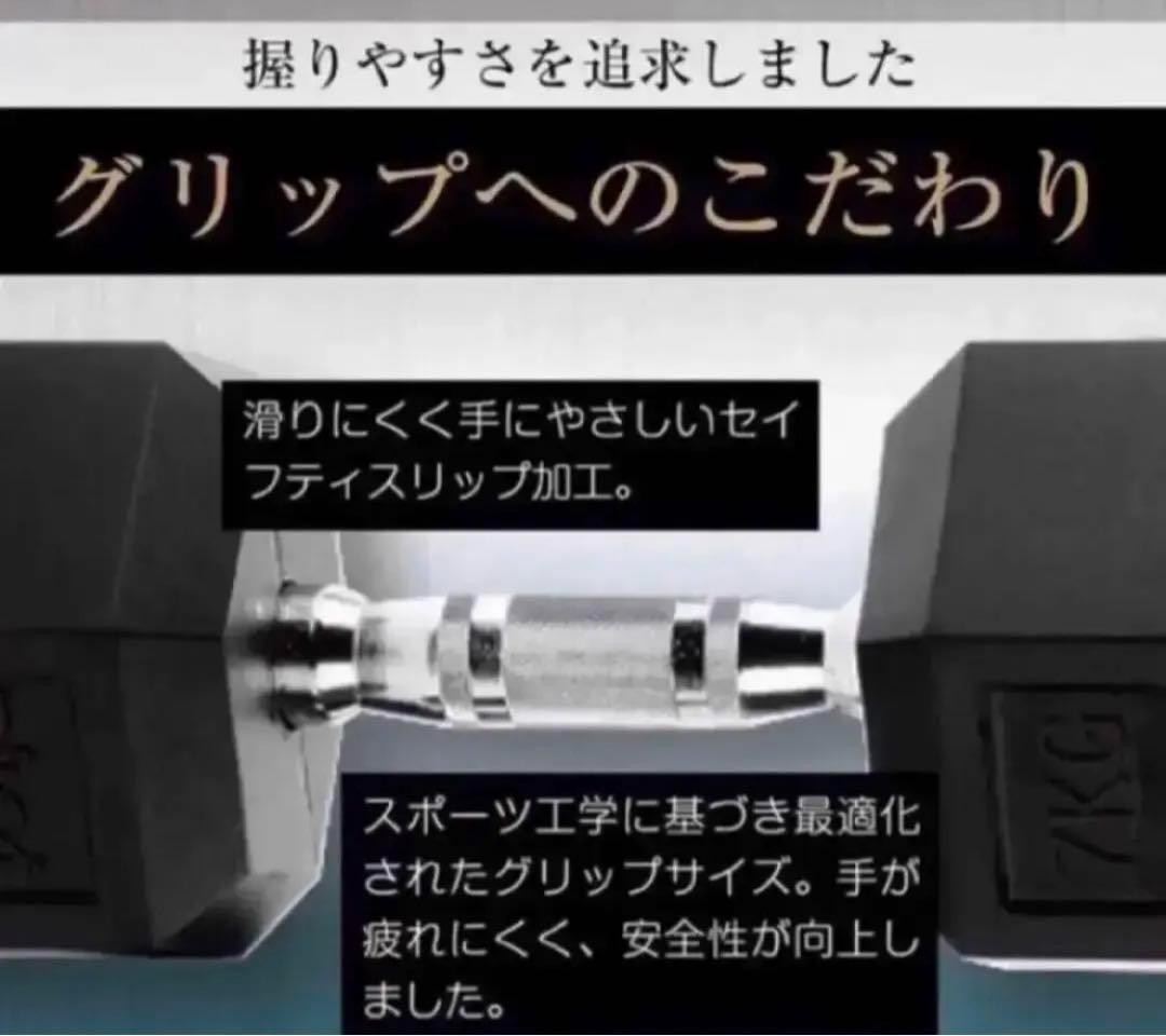 B622ダンベル 15kg 2個セット 合計30kg 六角 鉄アレイ 在宅 筋力