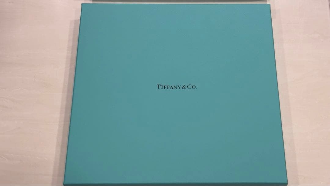 未使用品Tiffany ブルーリボンプレート24センチ