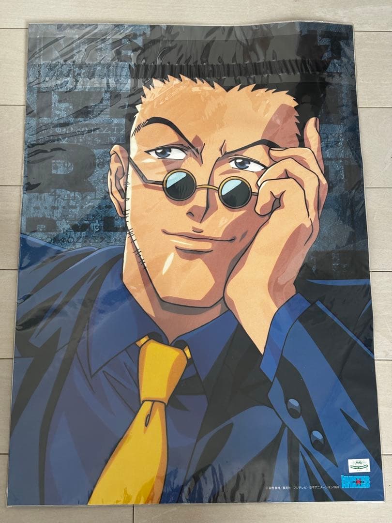 み*️様 【訳ありです】HUNTER×HUNTER A3ポスター　クラピカ&レオ
