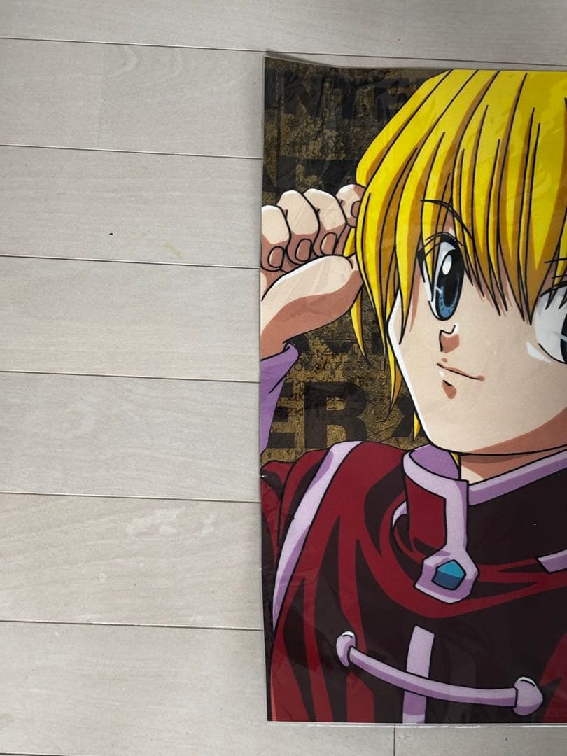 み*️様 【訳ありです】HUNTER×HUNTER A3ポスター　クラピカ&レオ