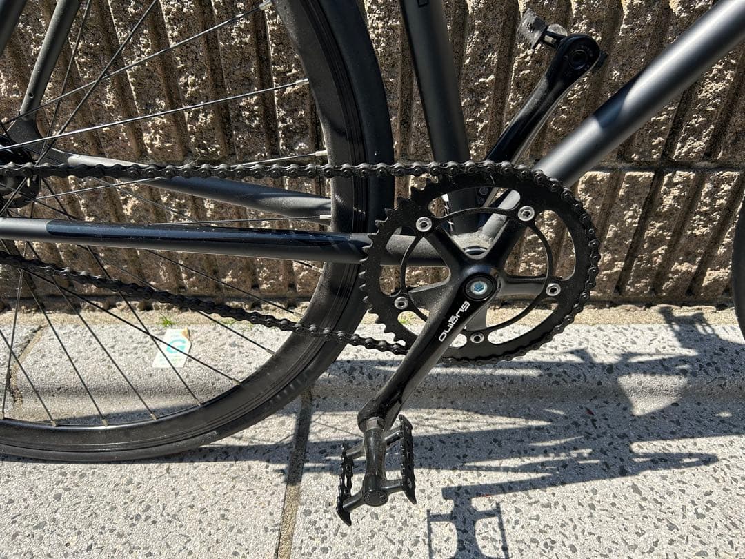 FUJI feather 2023年 49cm フリーギア ピストバイク