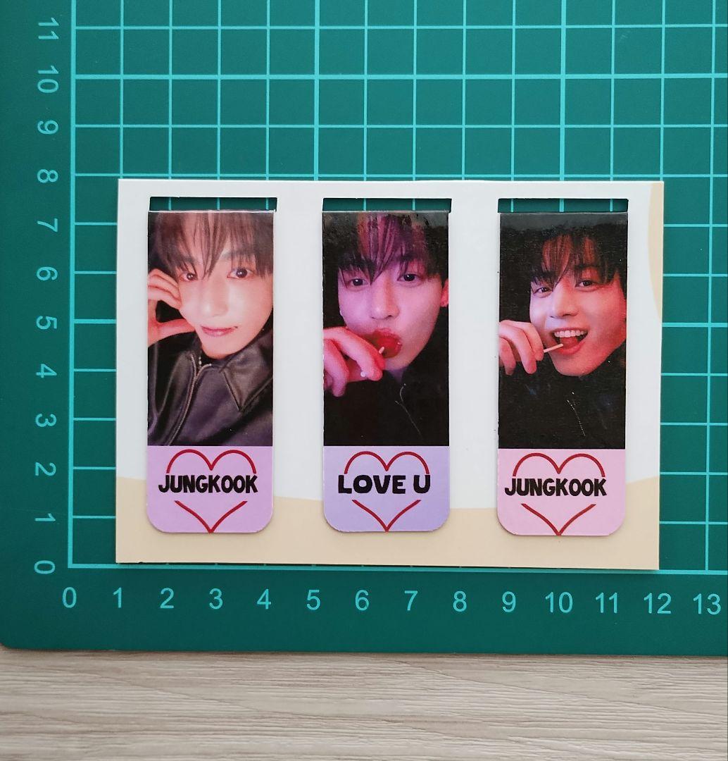 BTS JUNGKOOK マグネットブックマーク